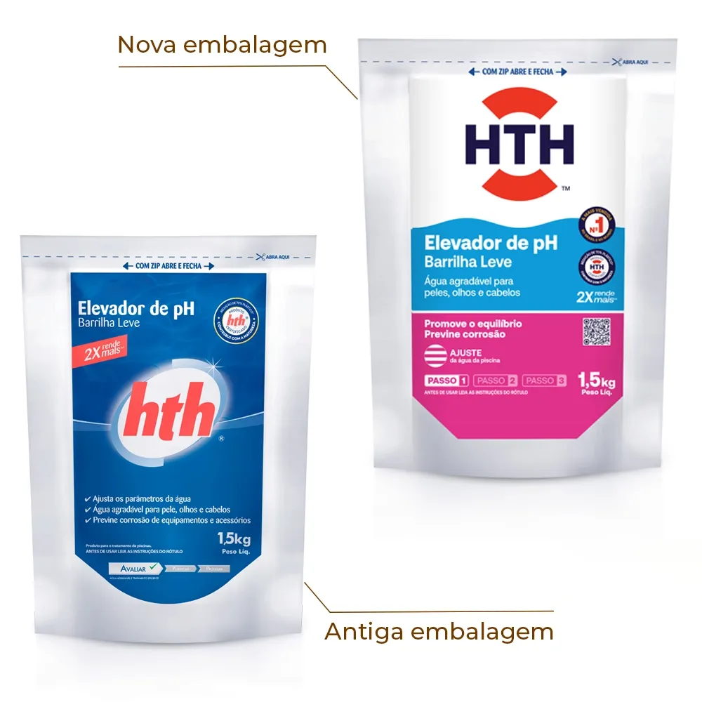 Elevador de pH para Piscina HTH